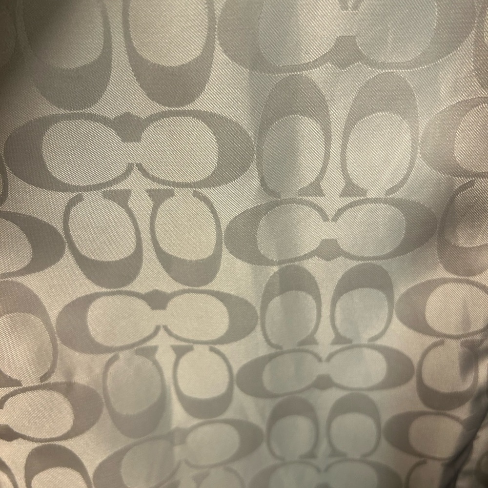 Coach Light Blue Short Trench - Picture 11 of 11